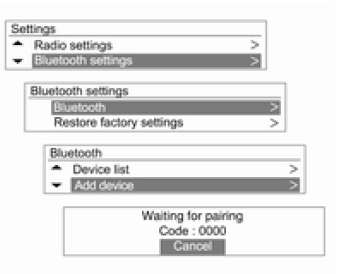 Collegamento bluetooth