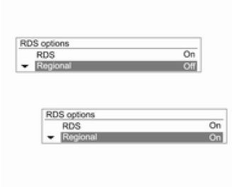 Accensione e spegnimento RDS