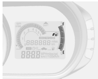 Indicatore del livello carburante