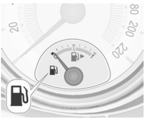 Indicatore del livello carburante