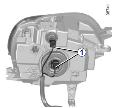 Fari (sostituzione delle lampadine)